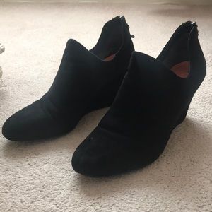 Via Spiga- FABIENNE WEDGE BOOTIES BLACK